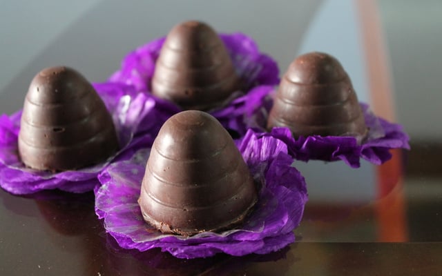 Trufa de gelatina de maracujá