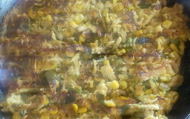 Torta de frango assado