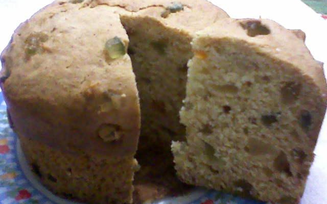 Panetone de liquidificador