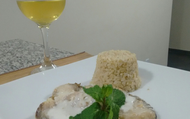 Peixe ao leite de coco