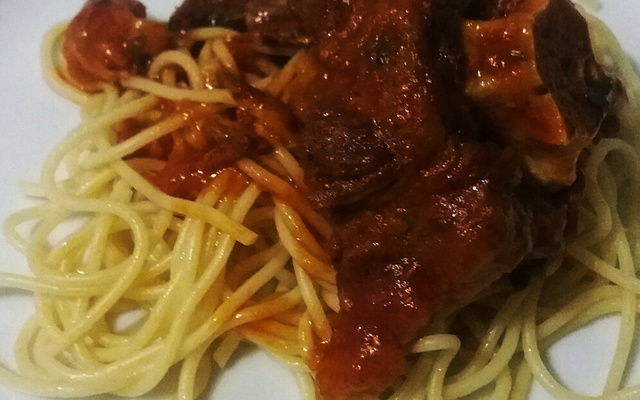 Rabada com alho e óleo da Tia Ro