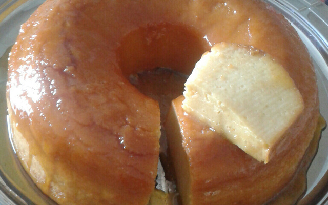 Pudim de pão direto ao forno