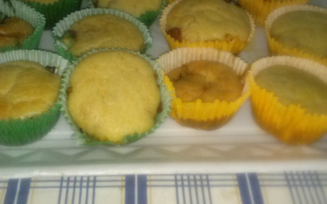 Cupcake torta de frango