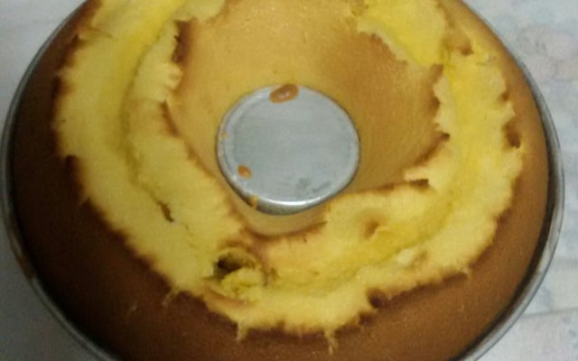 Bolo de fubá de liquidificador