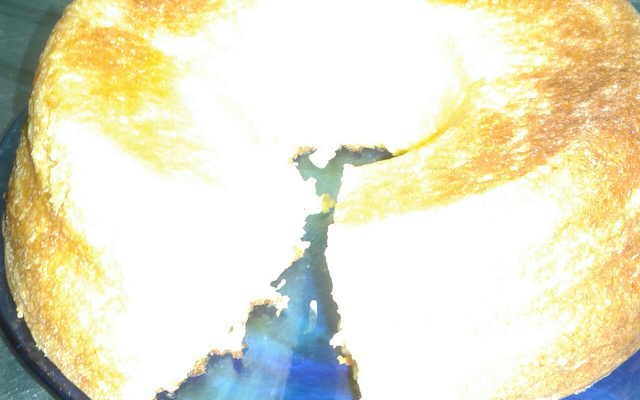 Bolo de milho com coco