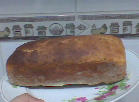 Pão caseiro integral
