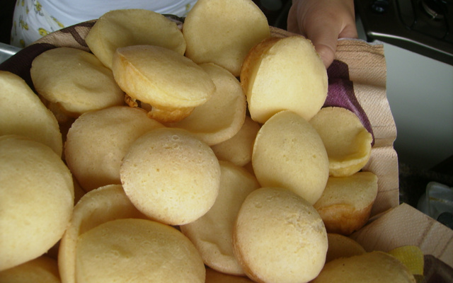 Pão de queijo de liquidificador