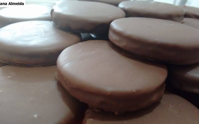 Alfajor de biscoito Maria