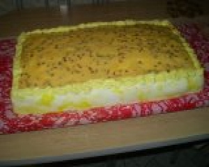 Cobertura de maracujá para bolo