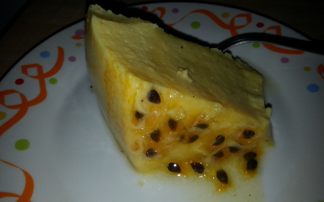 Gelatina especial de maracujá