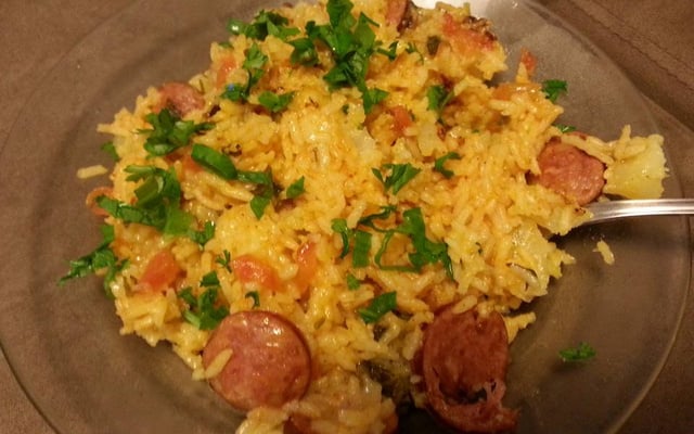 Arroz dos sonhos (panela de pressão)