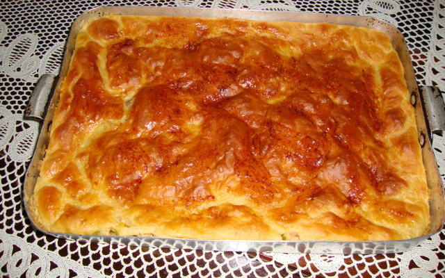 Pão de assadeira recheado com kitut