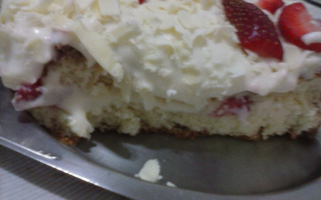 Bolo de leite em pó