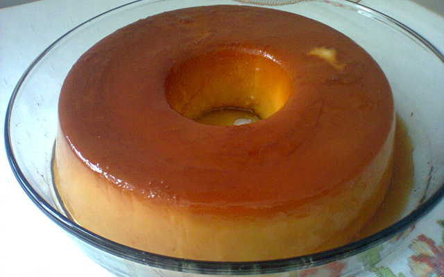 Caçarola com queijo e coco