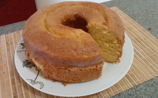 Bolo de milho de liquidificador