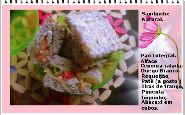 Sanduíche Natural