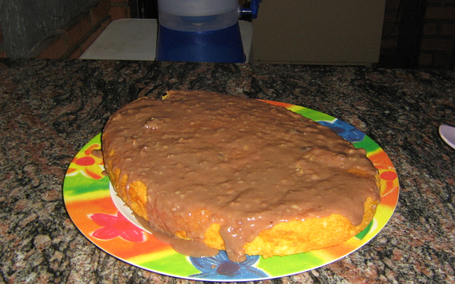 Bolo de cenoura da Tatiana