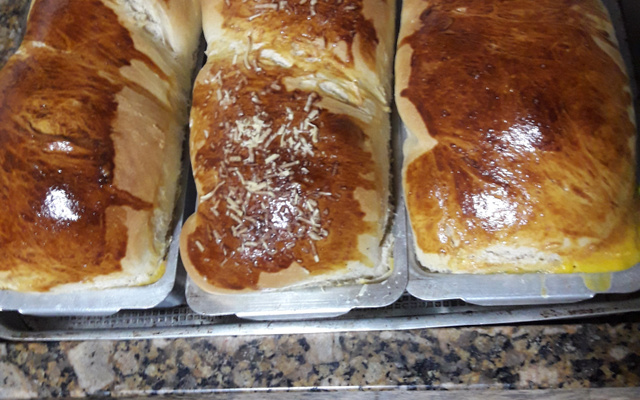 Pão caseiro fofinho