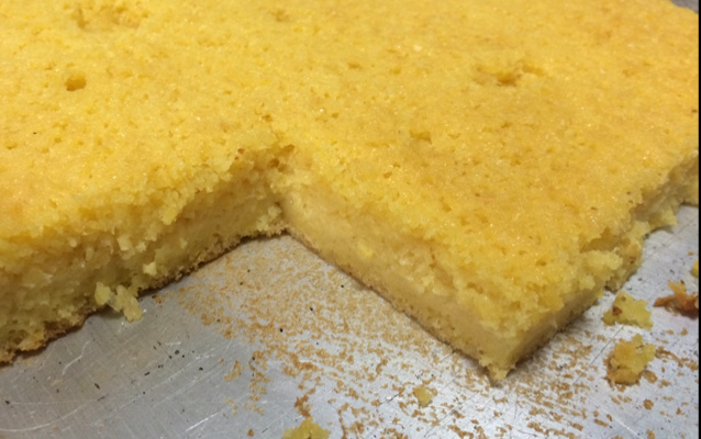 Bolo de milho super cremoso