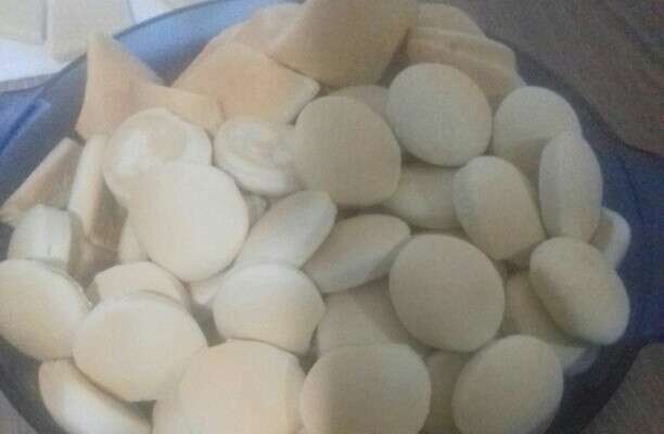 Bolacha caseira de baunilha