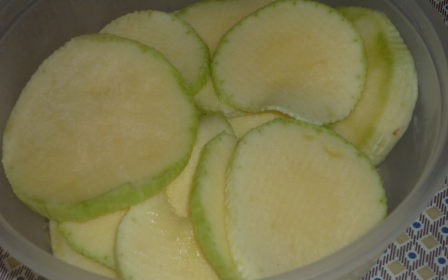 Moranguinha à milanesa