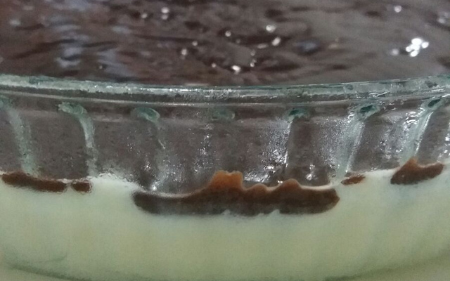 Torta gelada de leite ninho