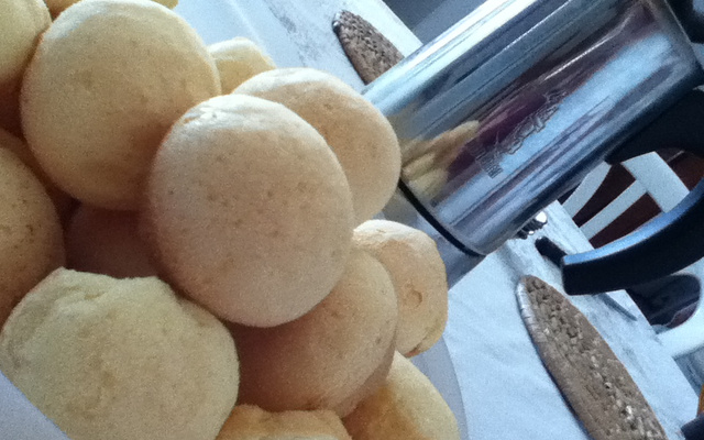 Pão de queijo de liquidificador