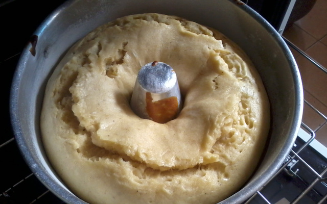 Bolo de banana simples e delicioso
