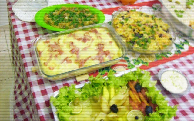 Purê de Batatas Recheado