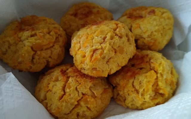 Bolinho de grão de bico