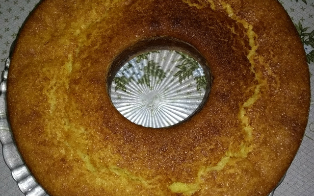 Bolo de milho cremoso