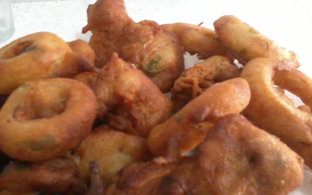 Asinhas de frango tempurá