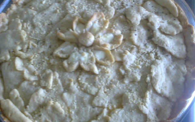 Empadão de frango cremoso