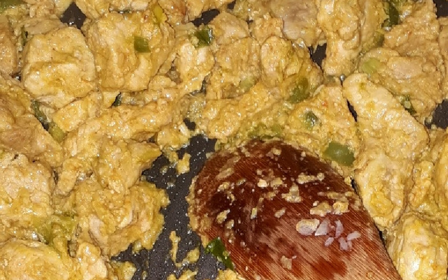 Filé mignon suíno com mostarda