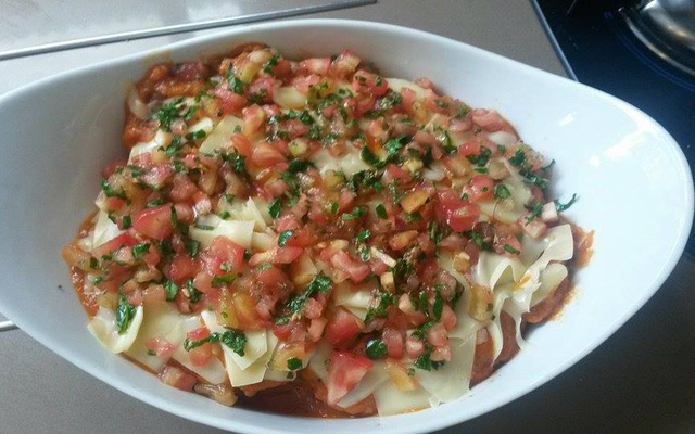 Bife parmegiana light