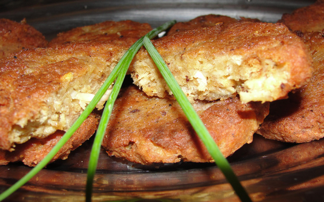 Bifes de hambúrguer de frango