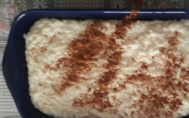 Arroz doce delicioso supercremoso