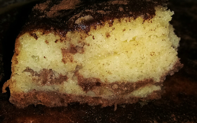 Bolo de banana cremoso