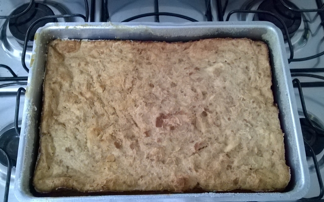 Pudim de pão amassadinho