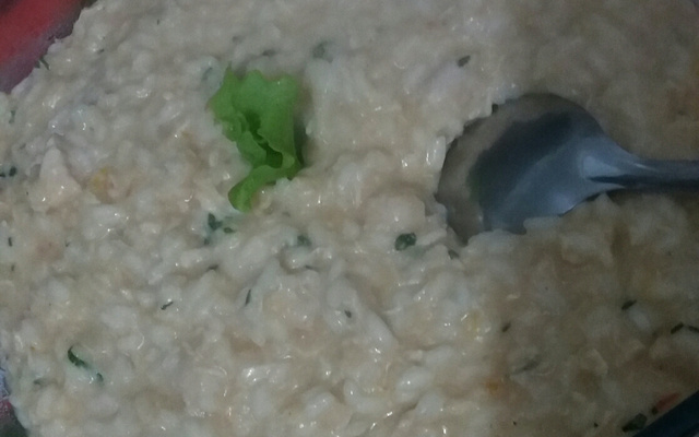 Risoto Frango com Requeijão