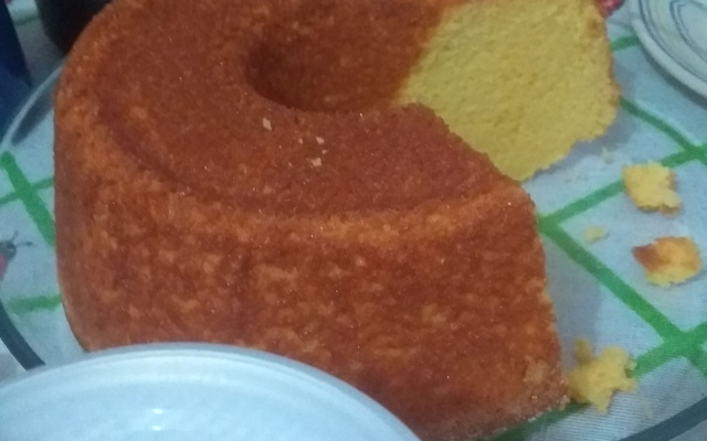 Broa de fubá com Kefir