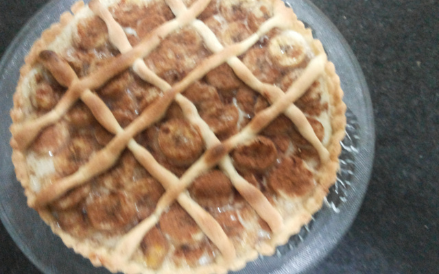 Torta de banana delícia