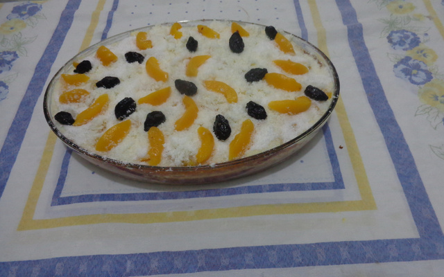 Torta com pão-de-ló