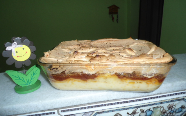 Escondidinho de banana