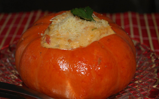 Moranga recheada com batata