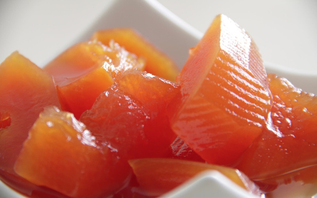 Doce de mamão verde