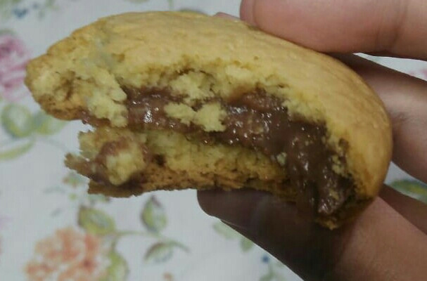 Cookies com nutella