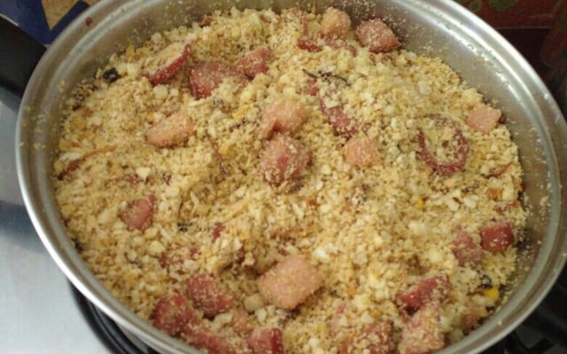 Farofa para feijoada