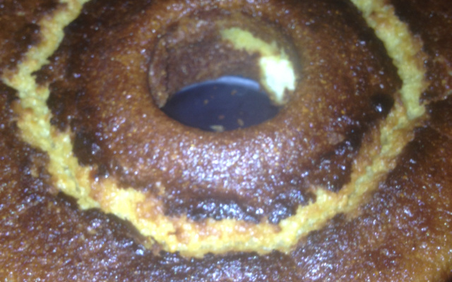 Bolo de milho com requeijão