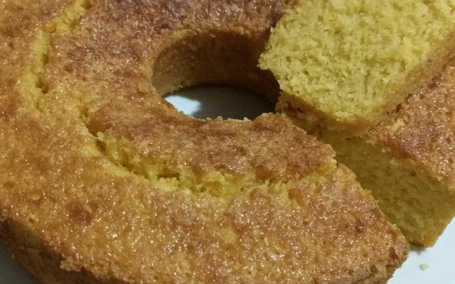 Bolo de milho verde em lata